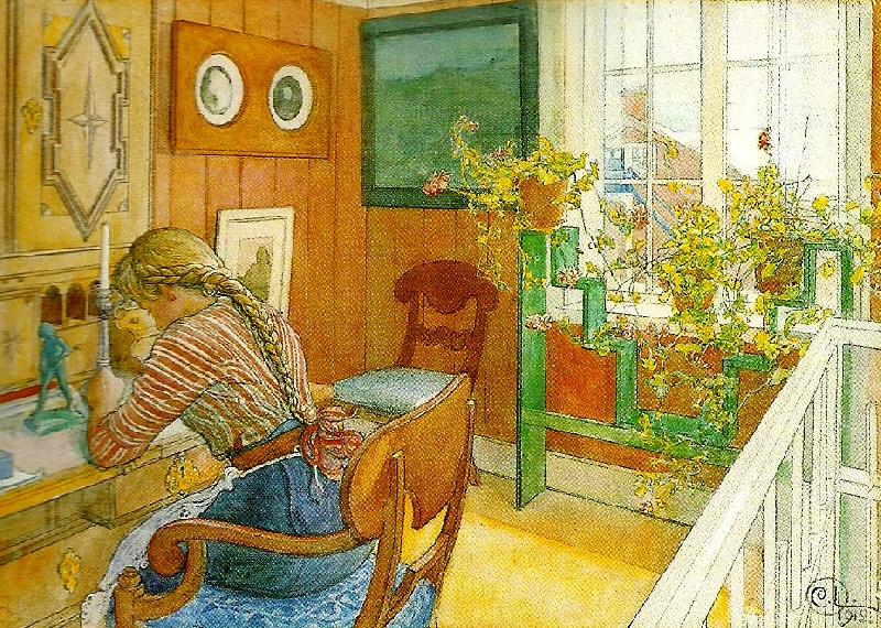 Carl Larsson brevskrivning-korrespondens